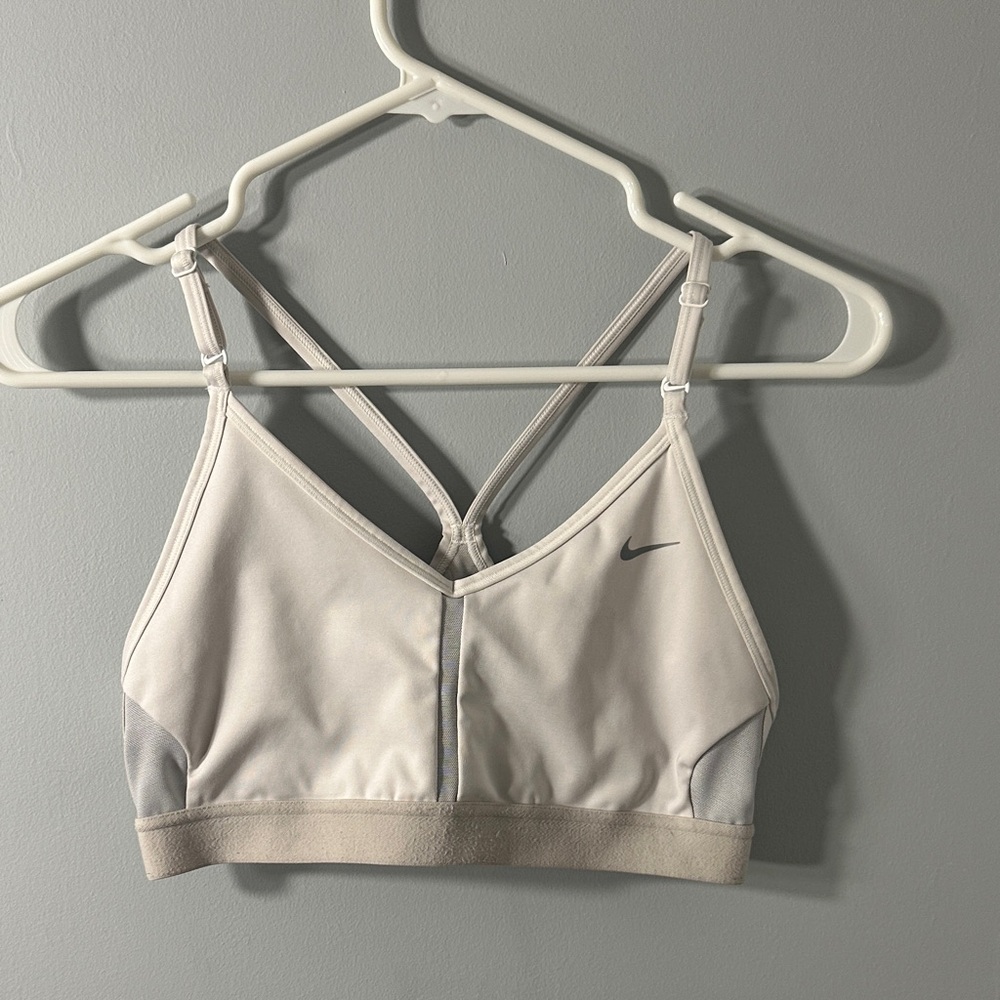Nike Women's White Sports Bra